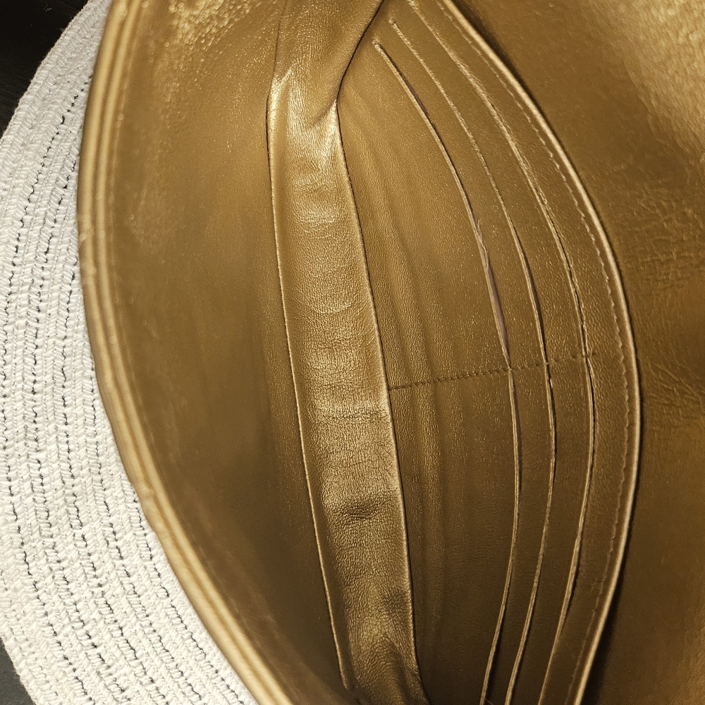 Dior Gold Quilted Chain Bag (WOC) - Picture 6 of 14